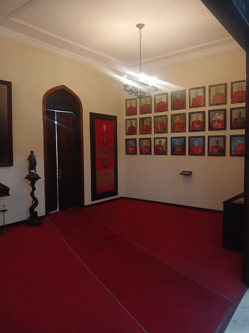 Galeria de retratos dos ex-Comandantes-Gerais do CFN no Salão Sebastopol